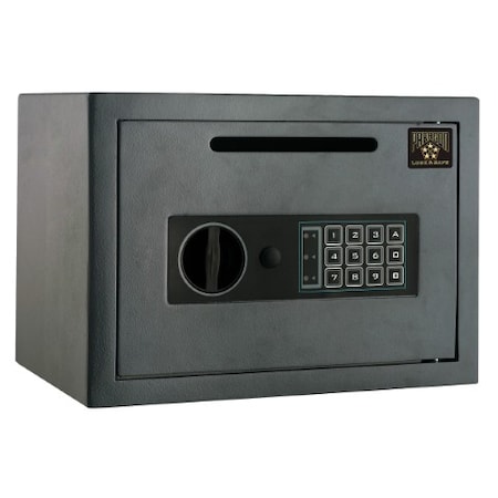 Fleming Supply 7804 Fleming Supply Lock and Safe CashKing Digital Depository Drop Safe 0.54 CF Cash Heavy Duty 845787EIF